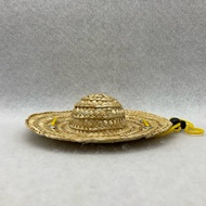 Pet Hat with adjustable String Fashion Woven Pet Hat