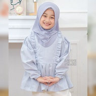 Ameena Top By Kaeli - Little Bee Boutique - Blouse Anak Korea - Atasan Anak Tanggung Perempuan - Ata