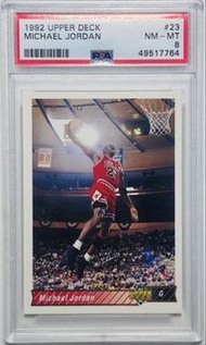 1992 Upper Deck Michael Jordan #23 籃球卡