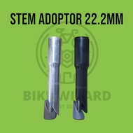 STEM ADOPTOR 22.2 mm STANDARD TO OVERSIZED STEM BIKE PARTS
