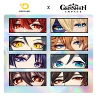 Genshin Impact Hologram Slap Sticker Genshin Impact Hologram Sticker Sticker Waterproof Sticker Holo