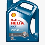 Shell Helix HX7 10W40 Semi Synthetic Engine Oil (4L) 10W-40 Original