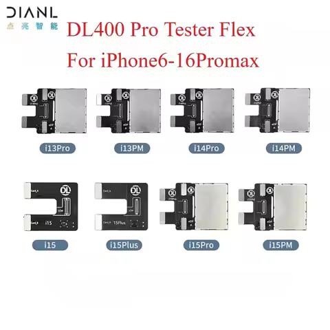 DL400 Pro LCD Screen Test Flex Cable For iPhone 15 16 Plus 14 13 12 11 Pro Max X XS 8 7 MAX Display