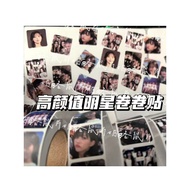 High Appearance Value Girl Group-Roll Stickers for Supporter Journal Decoration Stickers Student Sta