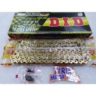 💯 ORIGINAL DID CHAIN 428 VIX T RING 132 FB RANTAI MOTOR D.I.D 428 T RING Y15ZR Y16ZR LC135