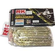 RK Chain O-Ring GR520KRO114L Gold