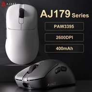 AJAZZ AJ179 PRO PAW3395 Lightweight Wired Wireless Mouse with Magnetic Charging Base Ergonomic Macro