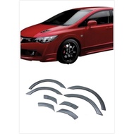 HONDA CIVIC FD MUGEN RR FENDER FLARES ABS / ARCH COVER FD2 FD2R