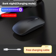 Bluetooth Mouse for Apple and Macbook, Silent Rechargeable Dual Mode