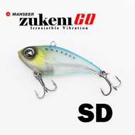 เหยื่อยาง MAHSEER Zukeni 60 สำหรับตกปลา