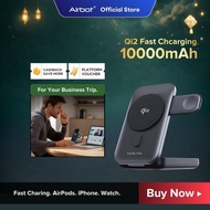 [ Upgraded ] Airbot PB10000 | 10000mAh Qi2 Magnetic Wireless Power Bank Battery Pack Charging Portab