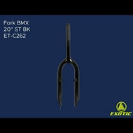 Fork Bicycle Fork/ 20 Bmx Standard Thread 22.2