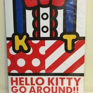 Hello Kitty40週年Go Around 會場限定商品 珍藏 場刊 大貼紙海報 Special Issue Poster K7