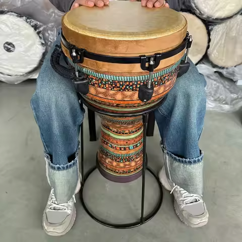 Drum Stand Mount Djembe Display Accessories Carbon Steel African Bracket Hardware Mounting