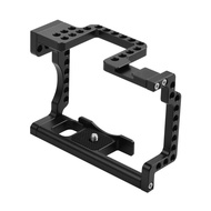 Vcamerashome-MY Andoer Camera Cage Rig Aluminum Alloy Cold Shoe 1/4 Thread Compatible with Canon M50
