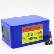 18650Lithium ion battery pack24V34.0AhElectric Bicycle Moped Lithium Ion Battery Pack BeltBMS