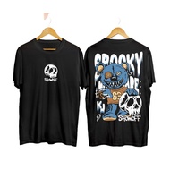 LOKAL HITAM Black Spooky T-shirt / Local Brand Clothes / Local Brand Clothes / Others / Adult Men's 