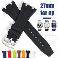 27mm Silicone Band for AP Watch Strfor AP Replacement Wristband Watch for Women Men Waterproof Brace