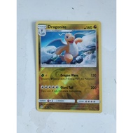 Pokemon dragonite reverse holo sun and moon card
