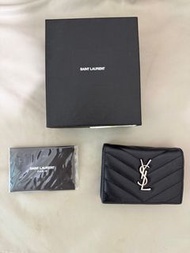 YSL銀包
