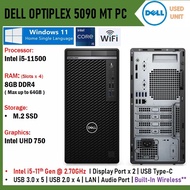 [USED] Dell Optiplex 5090 MT PC Intel i5-11500 (11th Gen) @ 2.70Ghz