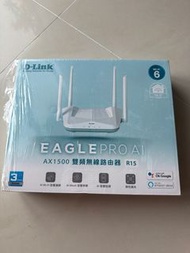 D-Link EAGLE PRO AI AX1500 雙頻無線路由器 R15 router wifi