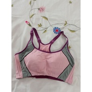 Training bra size L 80/85 B/C pink mixed gray purple