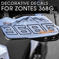For ZONTES 368G ZT368G 2026 Decorative Sticker Set G368 Motorcycle Full Graphic Kit for Zontes Zt368