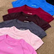 DFYNE Full Label Original Bag Yoga Short-Sleeved Top Fitness Exercise Stretch Breathable Tight T-Shi