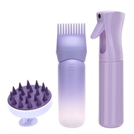 Combination Cleansing Series Three-Piece Dry Cleaning Shampoo Moisturizing Spray Bottle Shampoo Bott