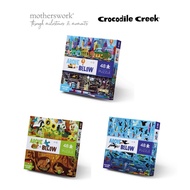 Crocodile Creek 48-Piece Above + Below Puzzle (3 designs) - Wood Puzzle Play Set