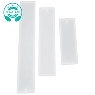 12 Pcs/Set Rectangle Silicone Bookmark Mold DIY Bookmark Mould Making Epoxy Resin Jewelry