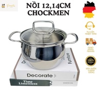 316 CHOCKMEN stainless steel pot, soup pot, small stainless steel pot, small stainless steel pot, mi