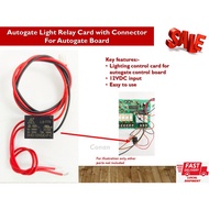 Autogate Light Relay Card with Connector For Autogate Board