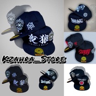 Premium Distro Metal Snapback Hat