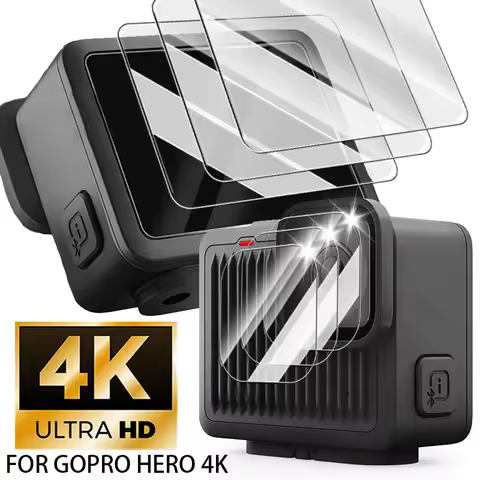 For GoPro Hero 4K Sport Cameras Screen Lens Protector Films For Go Pro Hero 4K Full Cover Anti Scrat