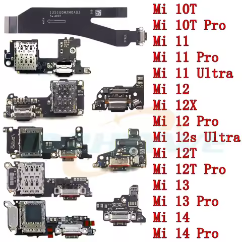 USB Fast Charging Charger Board For Xiaomi Mi 10T 11T 11 Pro Ultra 12 12T 13 Pro Ultra 13T 14 Pro Ma