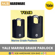 Yale Y121B Anti Cut Boron Padlock With Tough Armour  (40mm-50mm) / Yale Y121 / Yale Y121B ~