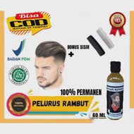 PROMO HAIR SOLUTION PELURUS RAMBUT PRIA DAN WANITA PELURUS RAMBUT PERMANEN BONUS SISIR