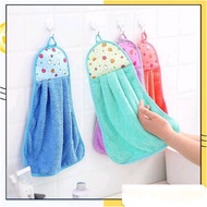 GANTUNGAN Patterned Hanging Hand Towel - MICROFIBER Hanging Towel - Kitchen Sink Towel