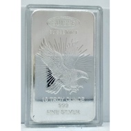 Suisse 10 Ounce Silver Bar (9Cm) (311.13G) [999 Silver] S/N : 80033