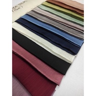 CRADENZA SILK Satin Crinkle Cringkle Fabric premium import Cardenza