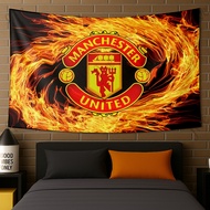 Kain gantung hiasan Manchester United, bendera, hiasan bilik, taman, hiasan aktiviti luar, bilik esp