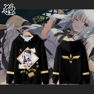 Tot Hololive Vtuber Nakiri Ayame คอสเพลย์ Nijisanji Sasaki Saku 3D พิมพ์เสื้อกันหนาวหมวกผู้ชายผู้หญิงเสื้อลำลอง Plus ขนาด 2021