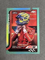 Topps Chrome Formula 1 Oliver Bearman 限 001/199 card