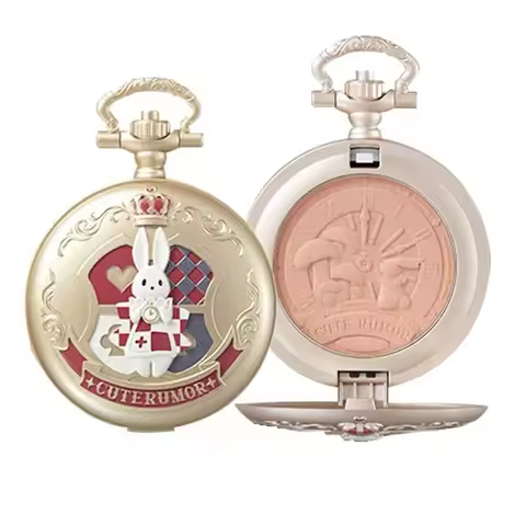 CUTE RUMOR Cosmetics Powder Blush Palette Matte Blusher Shades for Beautiful Long-Lasting Pigment Li