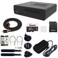 Jetson Nano Case, DeskPi Nano with Cooling Fan Heatsink & 32GB Card & 4K HDMI Cable for NVIDIA Jetso