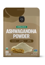 FGO Organic Ashwagandha Root Powder, Sourced from India, 32oz (Pack of 1)