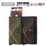 荷蘭SECRID RFID智能防盜 Miniwallet真皮銀包 - Matte Stitched