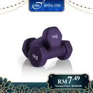 Body Expert Fitness Hexagon Dumbell 1KG (1 Piece)